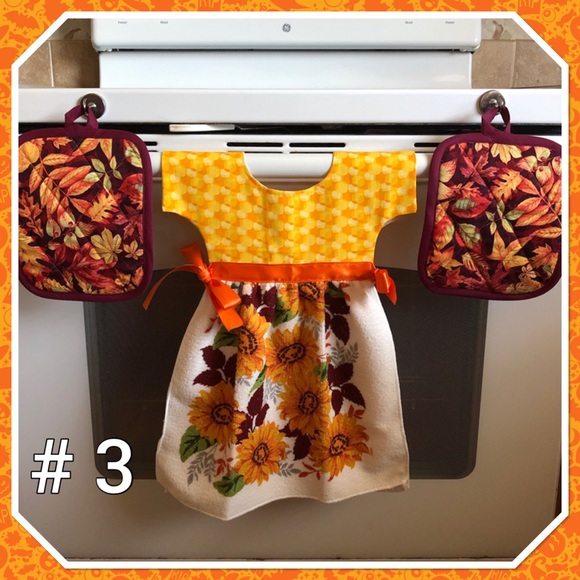 Harvest Kitchen Towel Set - Picture 1 of 1